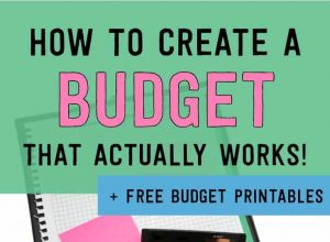 This is the perfect resource to learn how to budget for beginners! Budgeting can be easy with these simple step-by-step instructions. Grab the free monthly budget printables to get you started on the right foot!